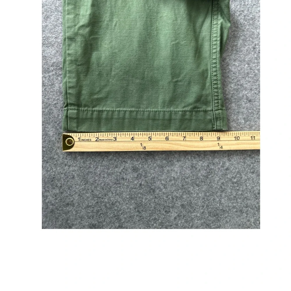 Uniqlo Cargo Pants Women S Green Cotton Utility‎ Gorpcore Streetwear